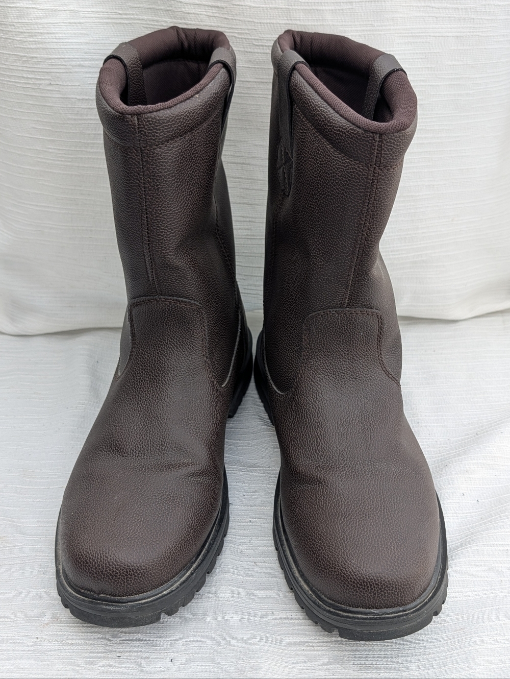 Brahma Ronnie Work Cowboy Wellington Boots Oil Resistant Size 12 W